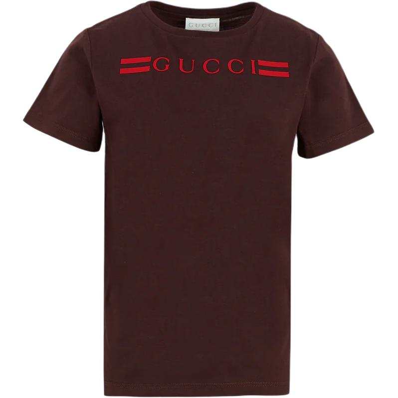 GUCCI Kids T Shirts Crew Neck Moderate