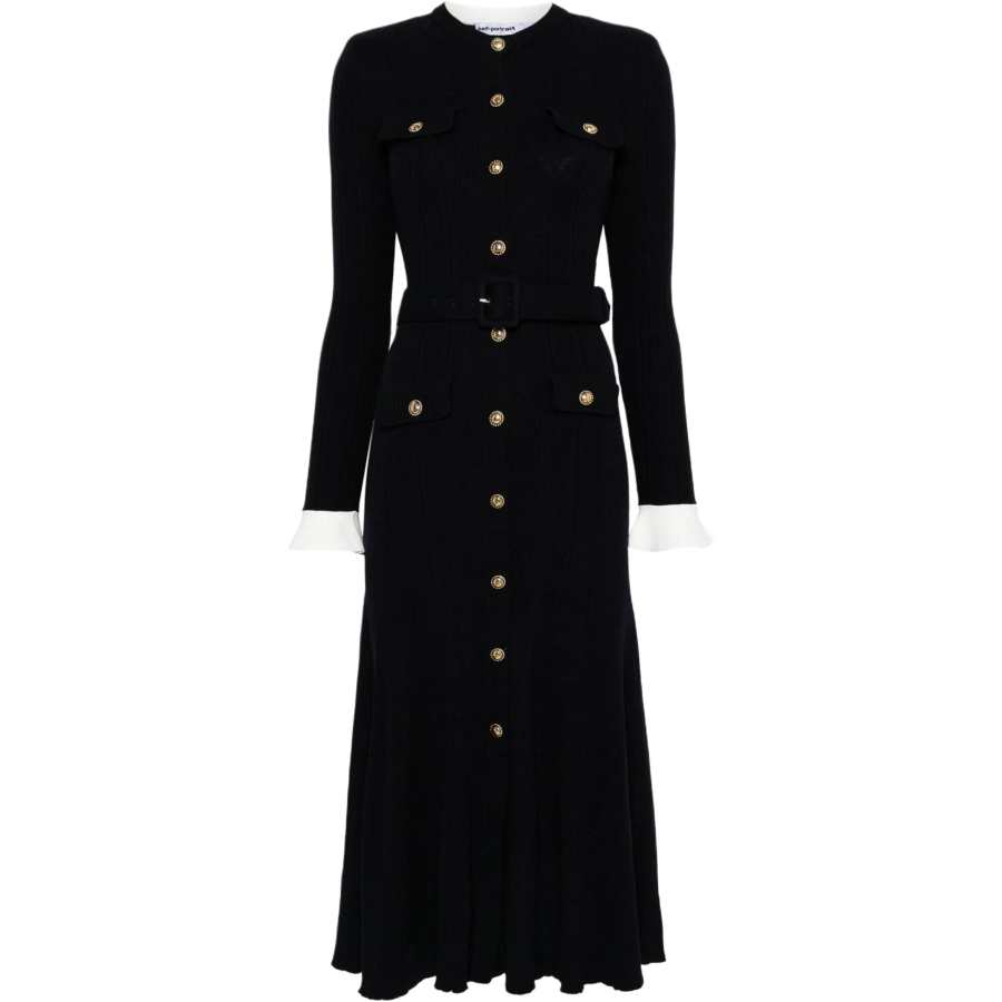 Self-portrait Self portrait Long Sleeved Dress Women's
