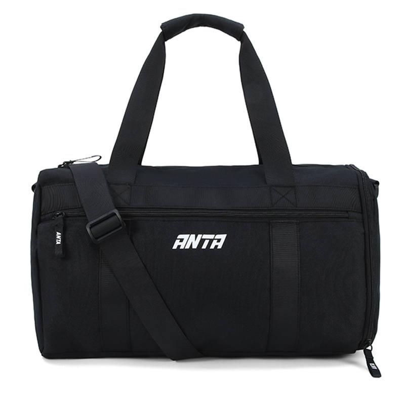 Anta Fabric Gym Bag Regular Unisex Classic Black/Twilight Gray/Violet