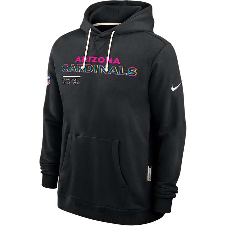 Nike Nike Arizona Cardinals Crucial Catch Sideline Men's Nike Dri FIT Nfl Pullover Hoodie