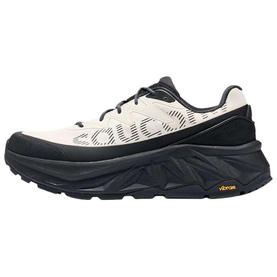 Saucony TRIGON ULTRA Speed Waterproof Rebound Casual Running Shoes Unisex Beige Black