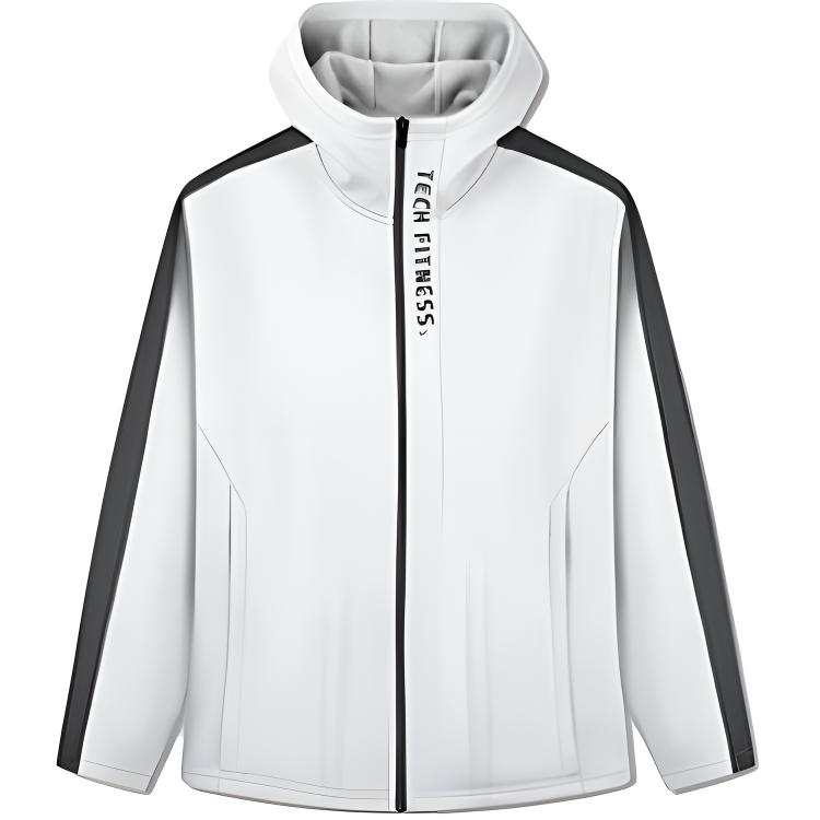 361° Jackets Men's Lighthouse Gray/Gravel Gray Hooded Thickened Other