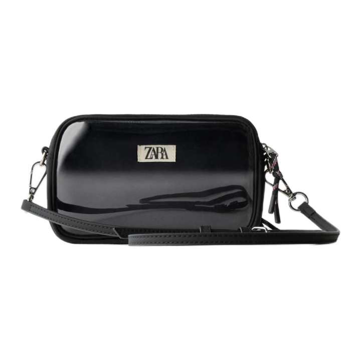 ZARA ZARA Polyester Shoulder Bag Women's Black