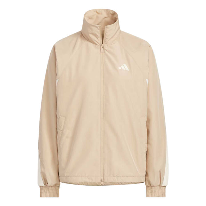 Adidas Adidas Warding Jackets Women's Warm Sandstone Stand Collar Moderate Other