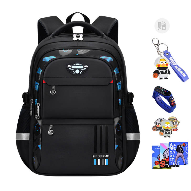 Zhiduobao Fabric Backpack Large Kids' Royal Blue/Black Blue