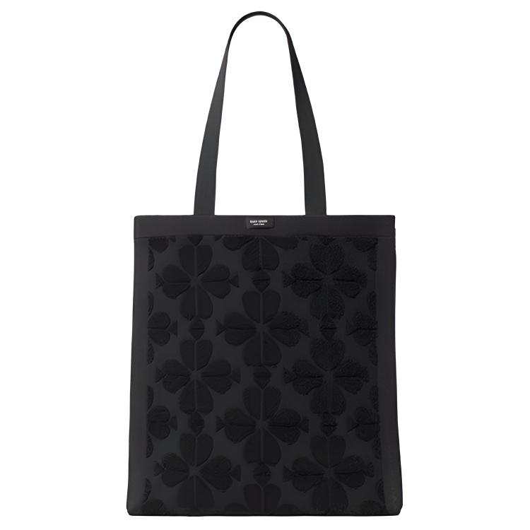 Kate Spade Fabric Tote Bag, Shoulder Bag Large Women's Black