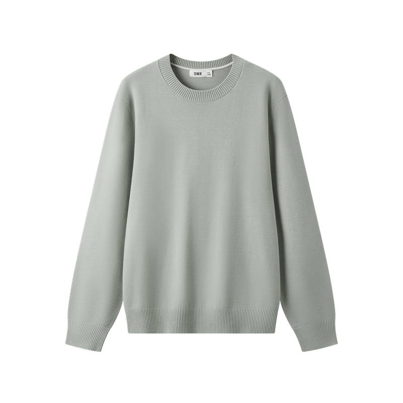 Semir Semir Mall Same Style Men's Clothing Sweaters Men's Crew Neck Moderate Base Layer
