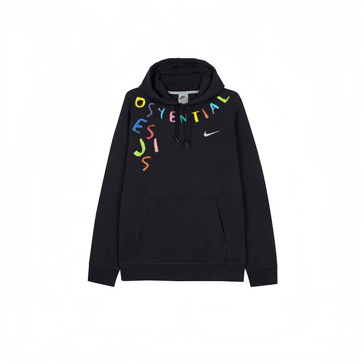 Nike Nike Sweatshirts Men's Black Hooded Thickened Other