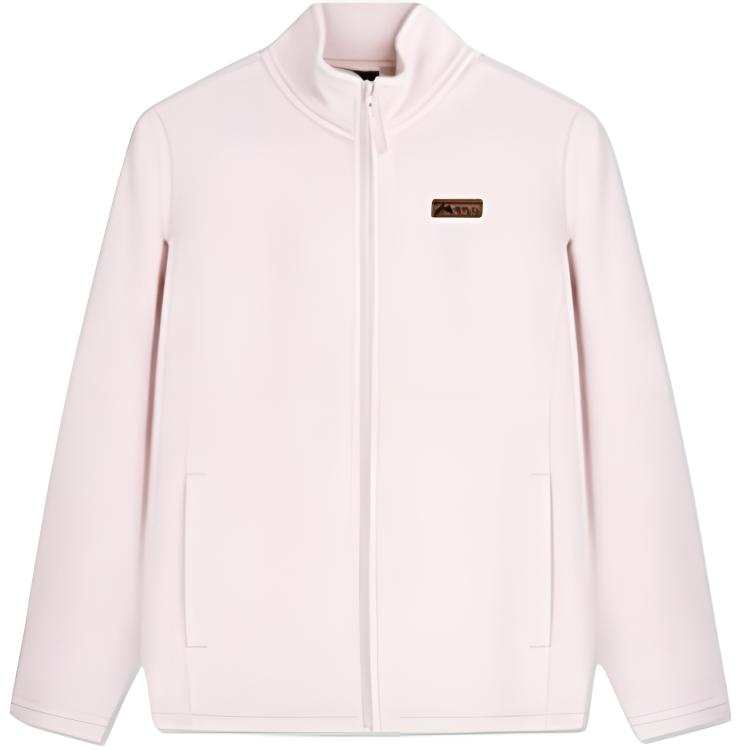 361° Velvet Jackets Women's Frost Ice Pink Stand Collar Moderate
