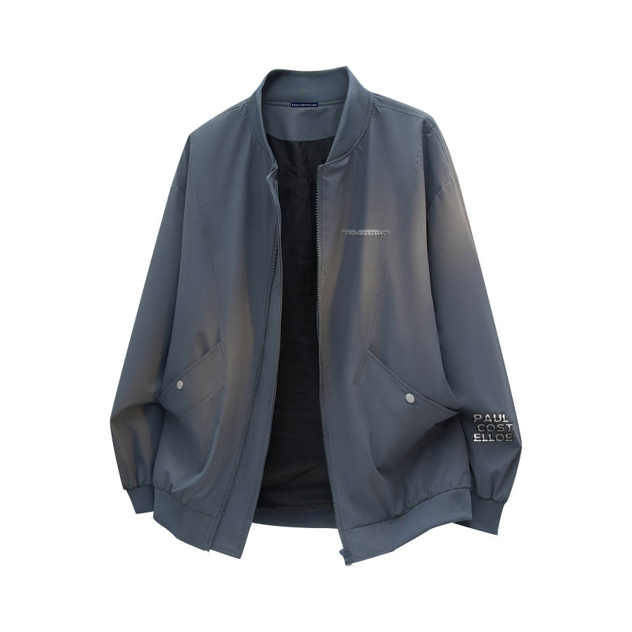 PAUL COSTELLOE Jackets Unisex Baseball Collar Moderate Soft Shell