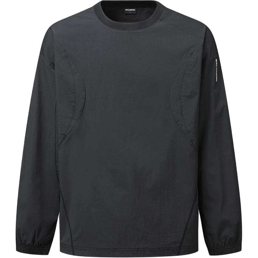 SALOMON UNI T Shirts Men's Black Crew Neck