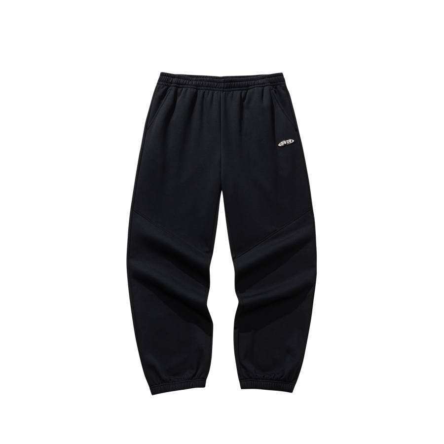 ANTA Anta Knitted Sweatpants Men's Basic Black