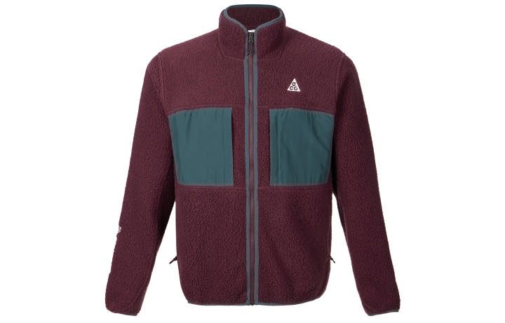 Nike Nike ACG Jackets Men's Dark Red Stand Collar Moderate Other