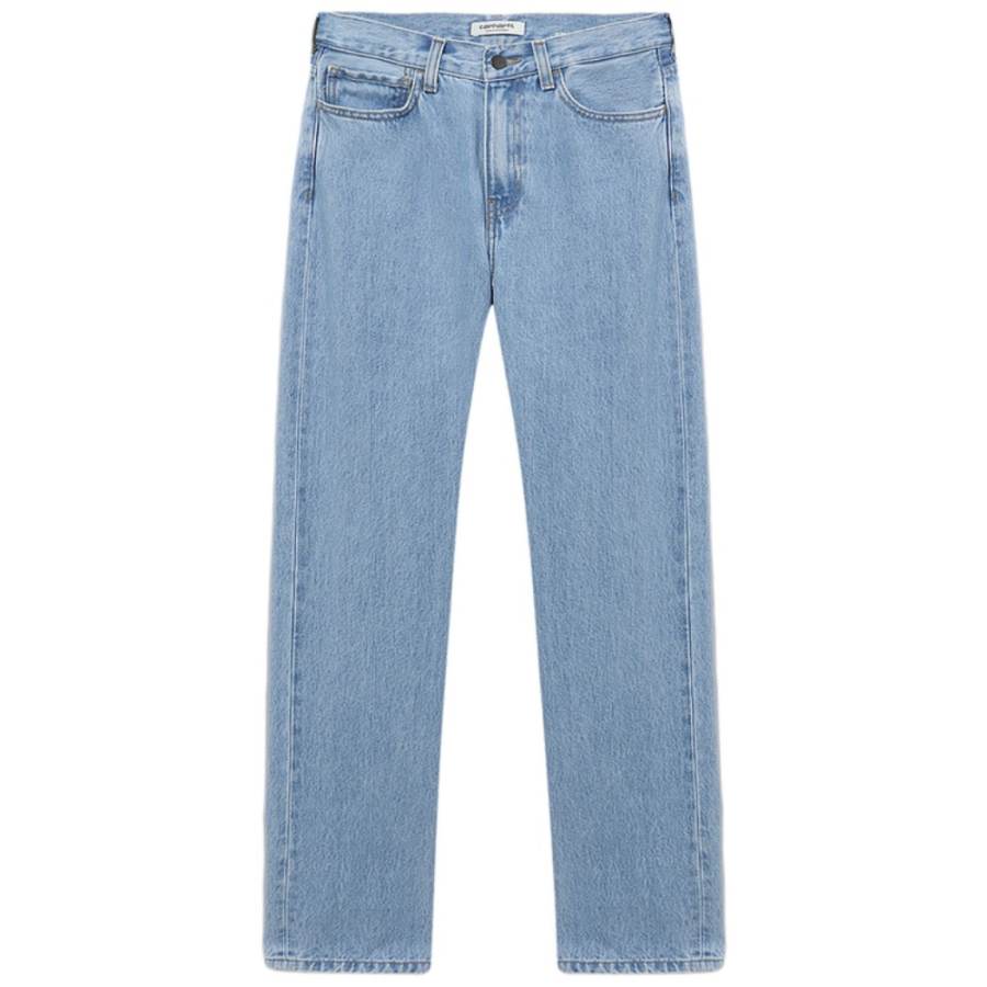 Carhartt WIP Jeans Women's Blue Moderate Straight Fit Pants