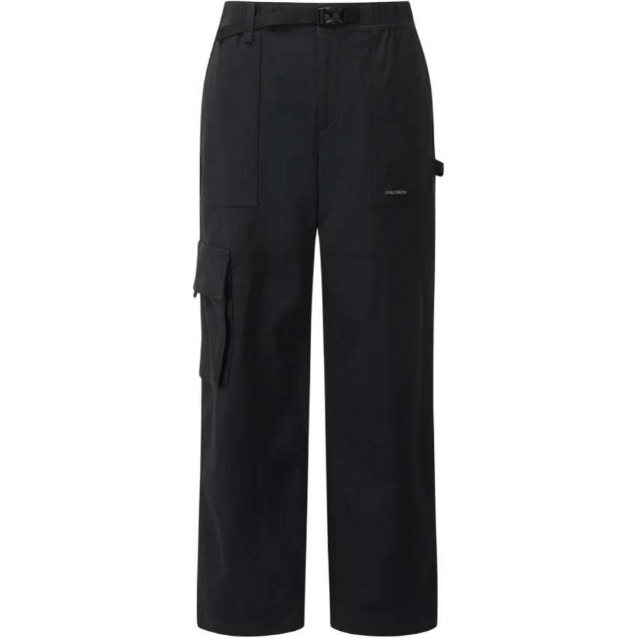 SALOMON SALOMON Cargo Pants Men's Black Moderate