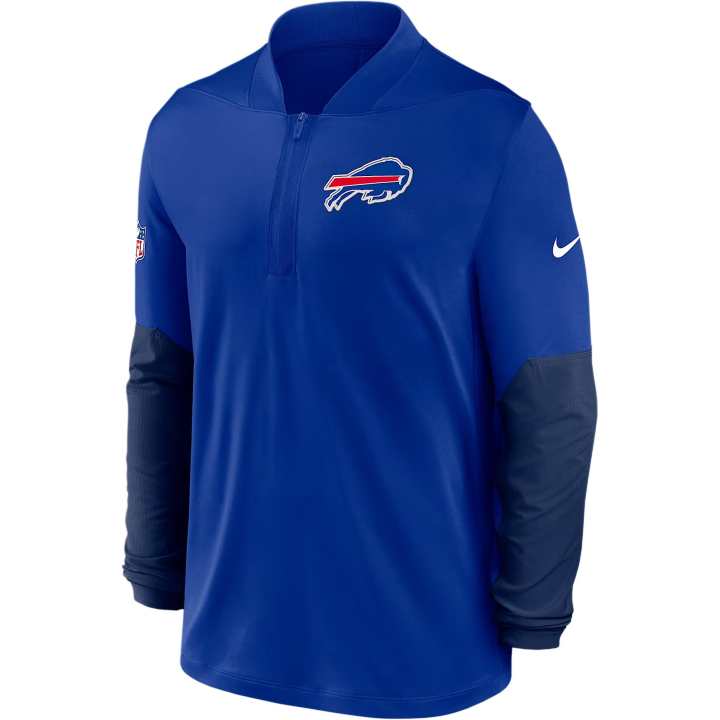 Nike Nike Buffalo Bills Feel The Pressure Men's Nike Dri-FIT Nfl 1/2-Zip Top