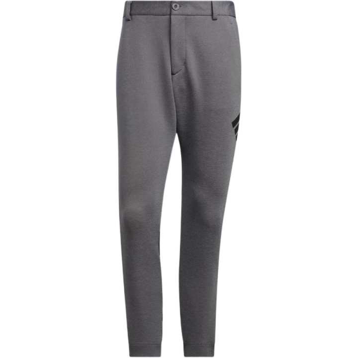 Adidas Adidas Knitted Sweatpants Men's Gray Moderate Tapered Pants