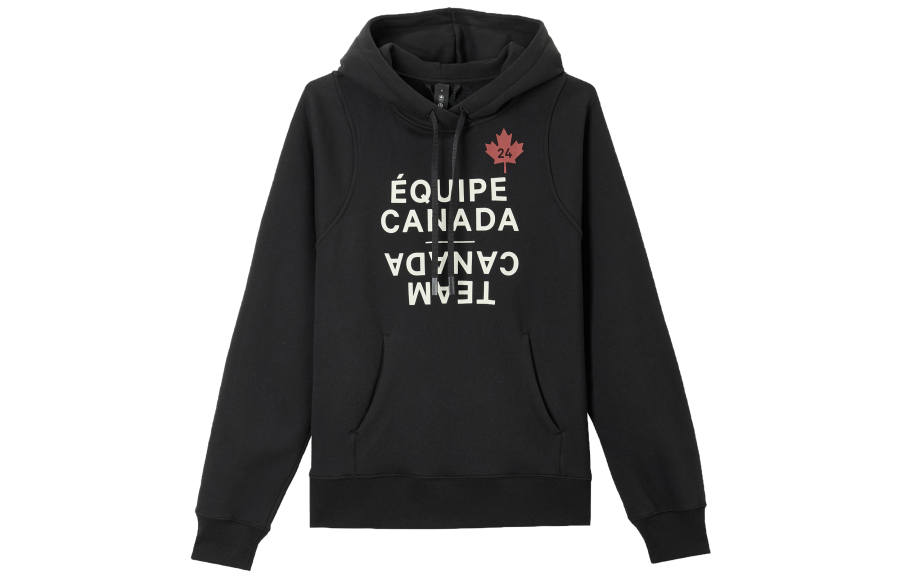 Lululemon Team Canada Fleece Hoodie COC Logo Sweatshirt Women's