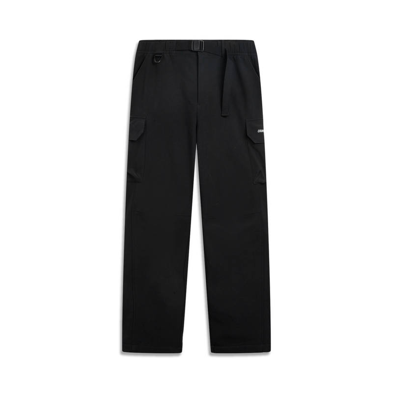 Li-Ning Li Ning Outdoor CF Tracing, Straight Fit Reflective Fleece Lined Thermal Water Repellent Soft Shell Pants Men's