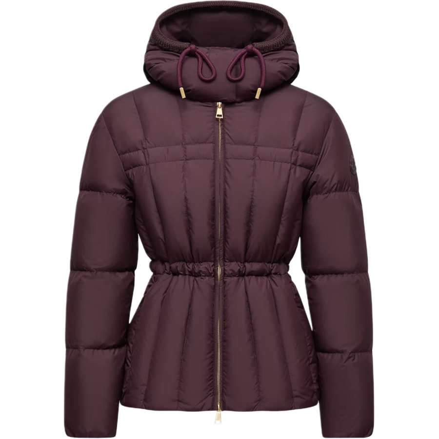 Moncler Moncler Estom Vertical Quilted Hooded Short Down Jacket