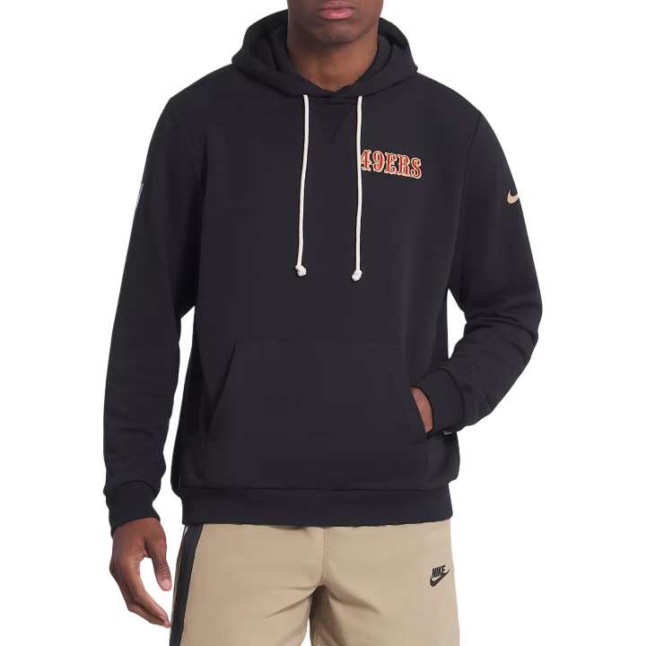 Nike Nike San Francisco 49ers Rivalries Collection Sideline Men's Nike Dri-FIT Nfl Pullover Hoodie
