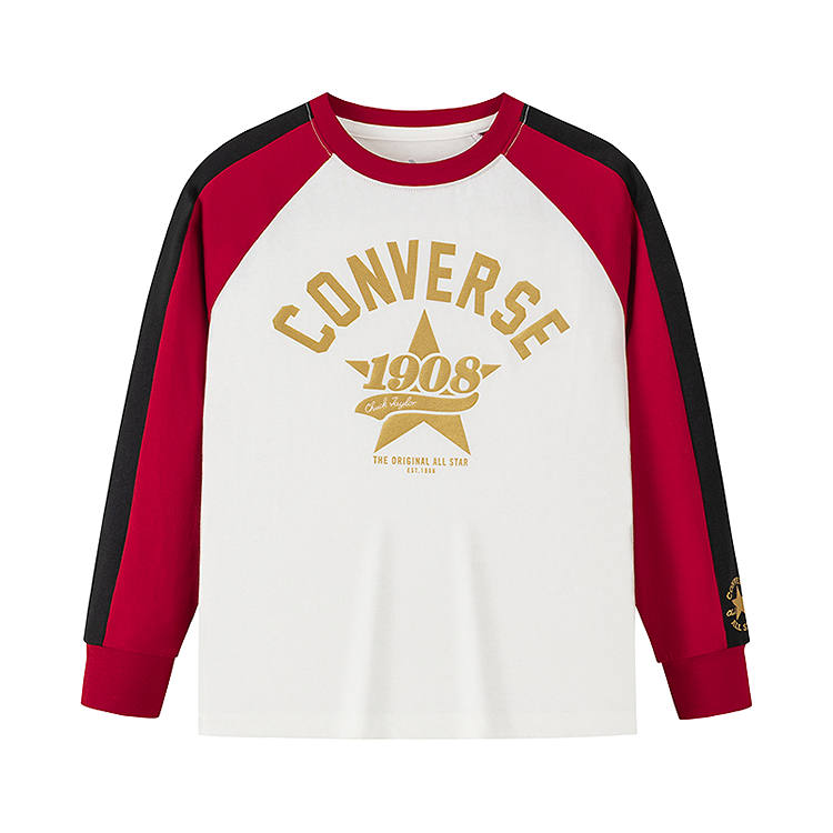 Converse Converse Kids T Shirts Crew Neck Moderate