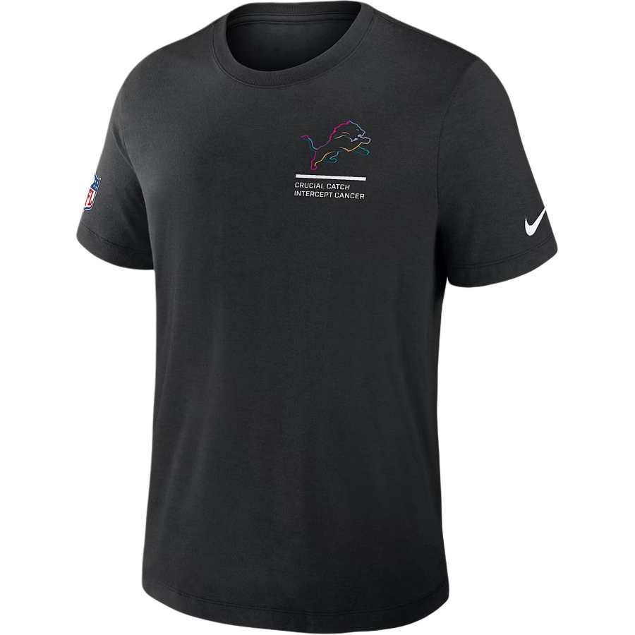 Nike Nike Detroit Lions Crucial Catch Men's Nike Dri FIT Nfl T Shirt