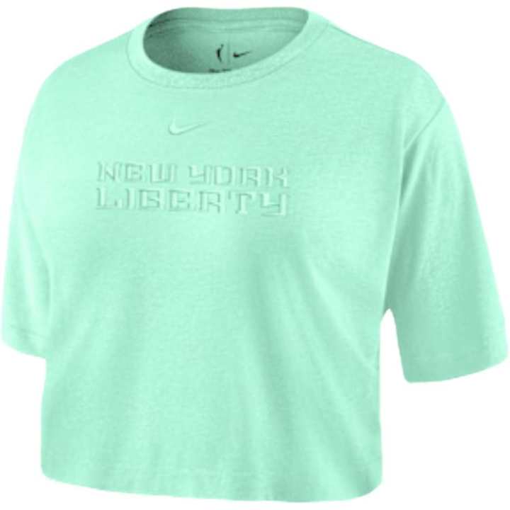 Nike Nike New York Liberty Women's Nike Wnba Cropped T-Shirt