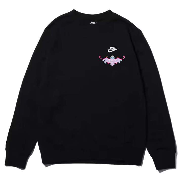 Nike Nike Sweatshirts Unisex Black Crew Neck Moderate Regular