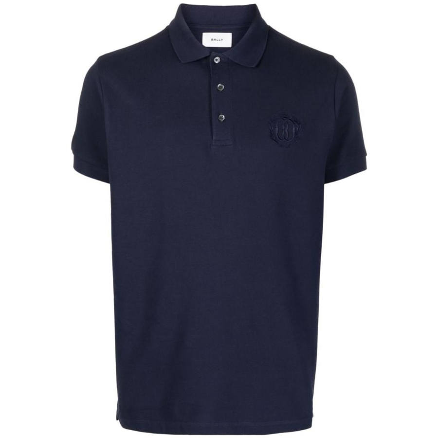 BALLY Bally logo-embroidered polo shirt