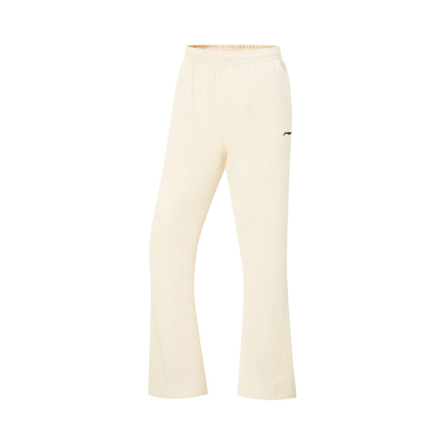 Li-Ning Li Ning Fitness Series Casual Pants Women's Eggnog Gray