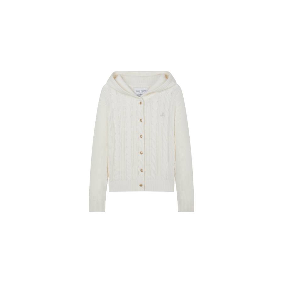Teenie Weenie Cashmere Sweaters Women's Hooded Moderate