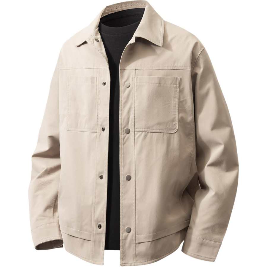 Hodo Hodo Jackets Men's Lapel Thickened Workwear