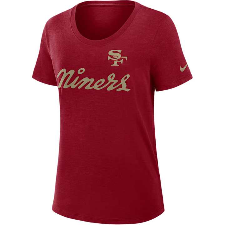 Nike Nike San Francisco 49ers Rivalries Collection Slub Women's Nike Dri-FIT Nfl T-Shirt