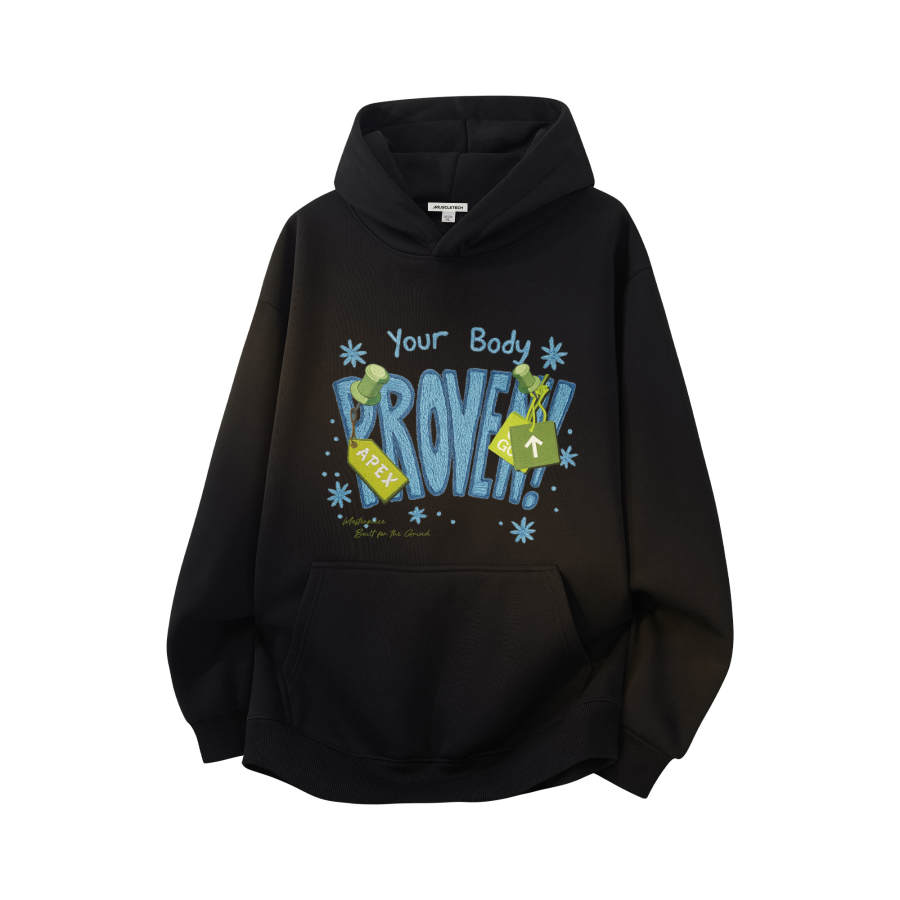 MUSCLETECH MUSCLETECH Sweatshirts Unisex Hooded Moderate Regular