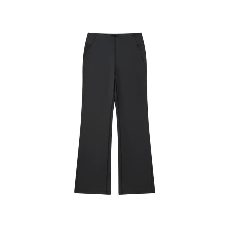 PEAK Casual Pants Women's Black Moderate Flared Pants