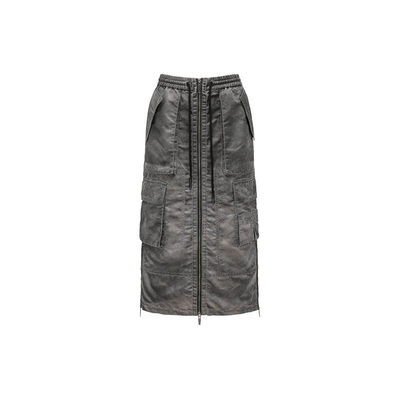Feng Chen Wang Cargo Short Skirts Women's Dark Gray Moderate