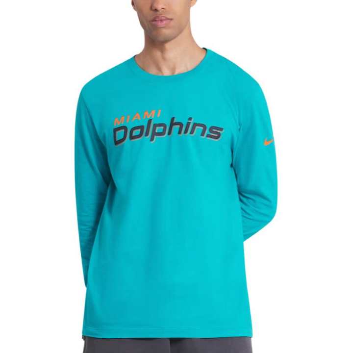 Nike Nike Miami Dolphins Rivalries Collection Essential Men's Nike Nfl Long-Sleeve T-Shirt