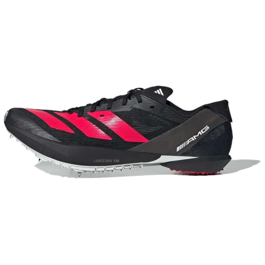 Adidas Mercedes AMG x Adidas Adizero Ambition Casual Sprint Track & Field Competition Running Shoes Unisex Black Red