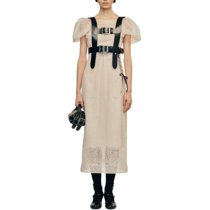 SIMONE ROCHA SIMONE ROCHA Buckle Chain Midi Dress