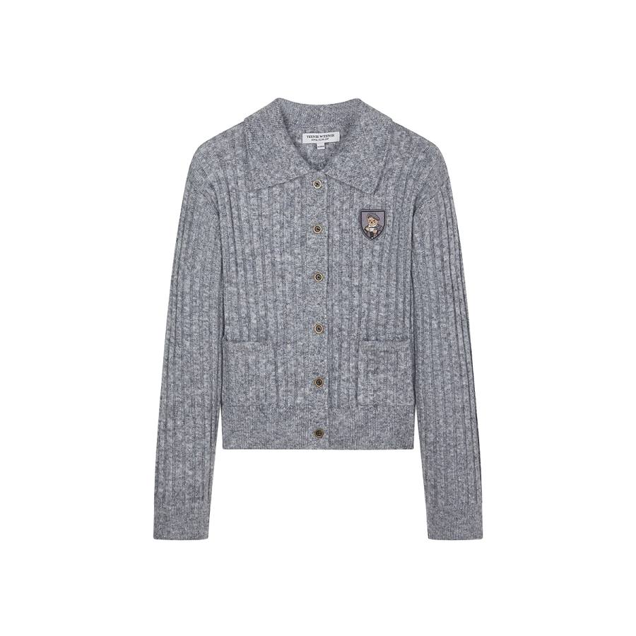 Teenie Weenie All Season Jacquard Knitted Fabric Knitwear Women's