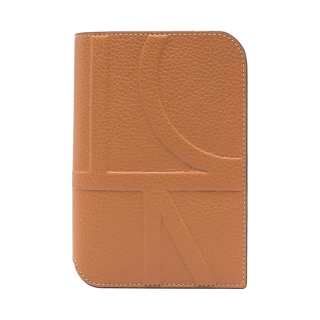 TOTEME Calfskin Passport Holder Women's Brown