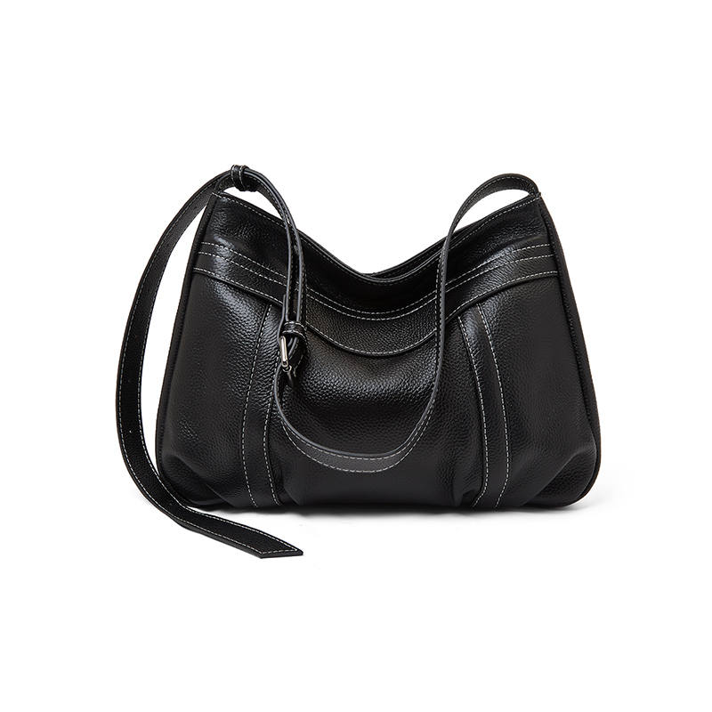 LAORENTOU Top Grain Cow Leather Shoulder Bag Women's Multicolor