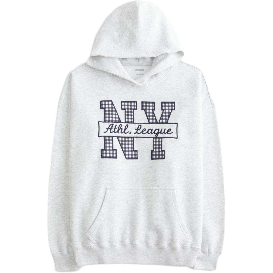 Hollister/ Sweatshirts Women's Gray Hooded Moderate