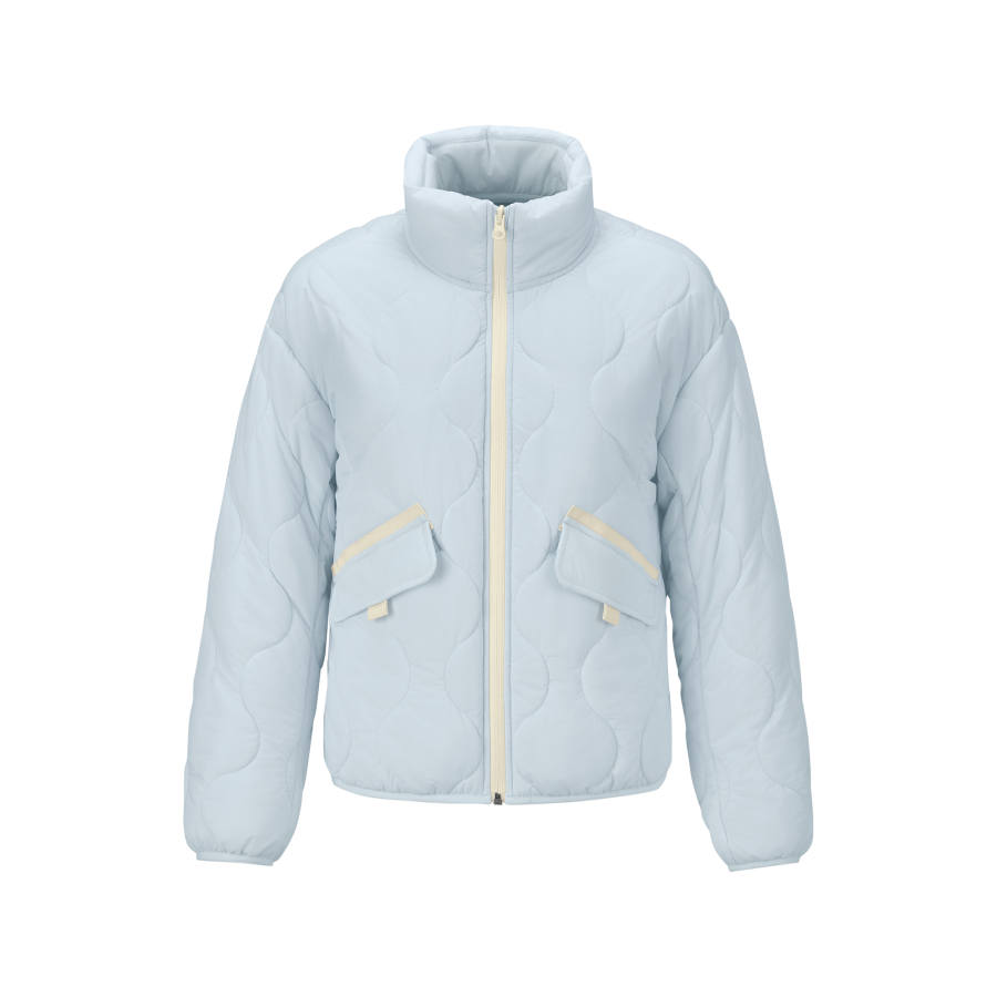 Skechers Puffer Jacket Women's Refreshing Water Blue