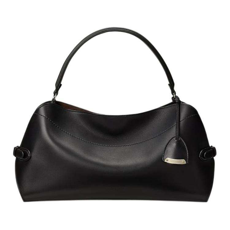 Ralph Lauren Collection Calfskin Handbag Women's Black