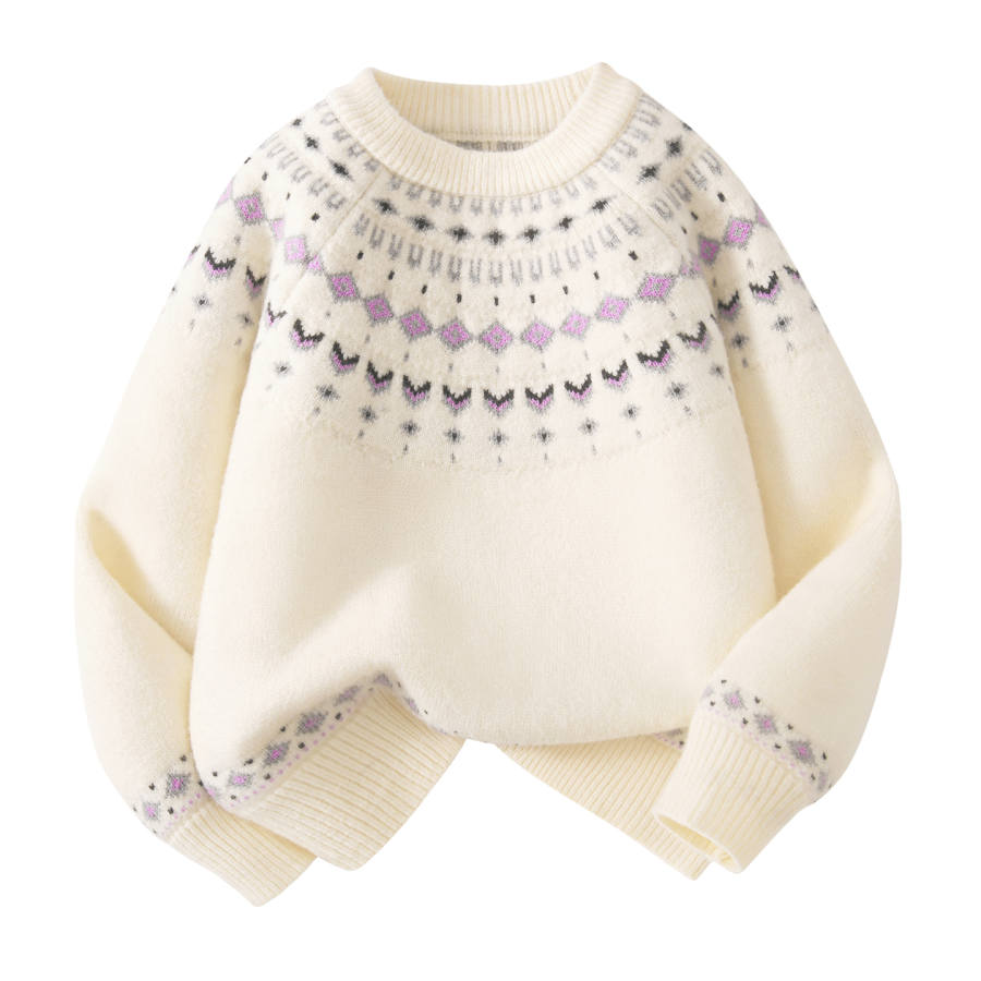Disney Disney Kids Sweaters Crew Neck Thickened