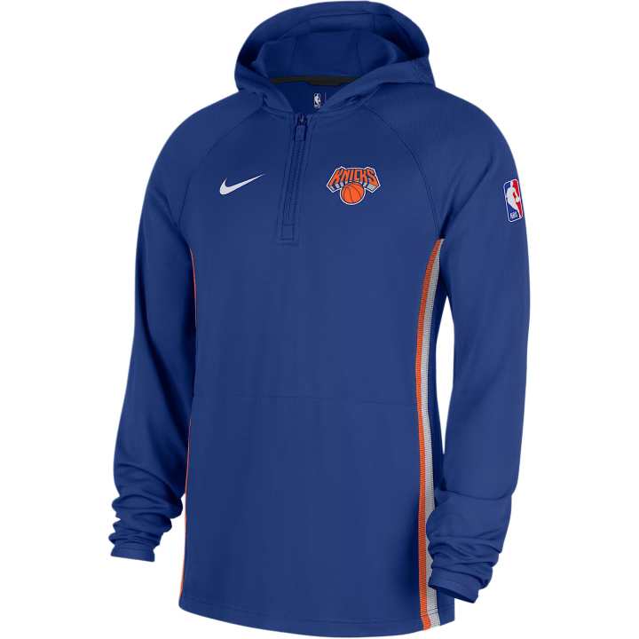 Nike Nike New York Knicks Zoned Men's Nike Dri-FIT Nba 1/4-Zip Hoodie