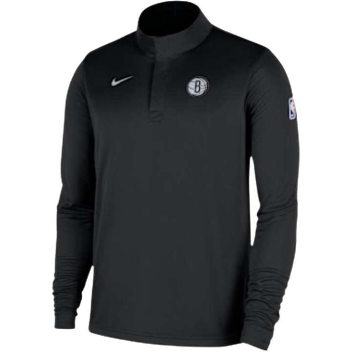 Nike Nike Brooklyn Nets Men's Nike Dri-FIT Nba 1/4-Zip Long-Sleeve Top