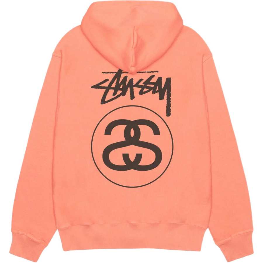 Stussy FW25 STOCK LINK HOODIE PIGMENT DYED Sweatshirt Unisex